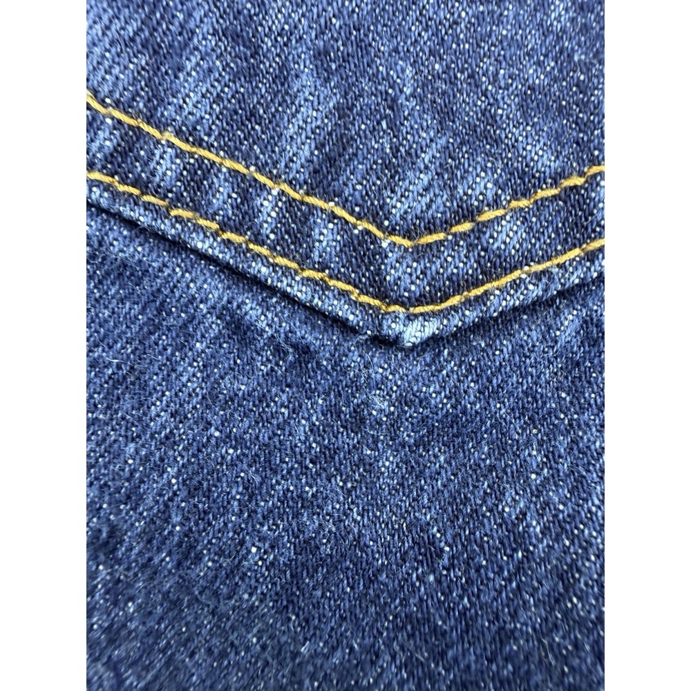 Levi's 501 Mens 40x30 Button Fly Original Fit Dark Wash Jean (Measured 36x28) - Picture 12 of 12